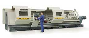 37" x 235" WAFUM ... FLAT BED LATHE